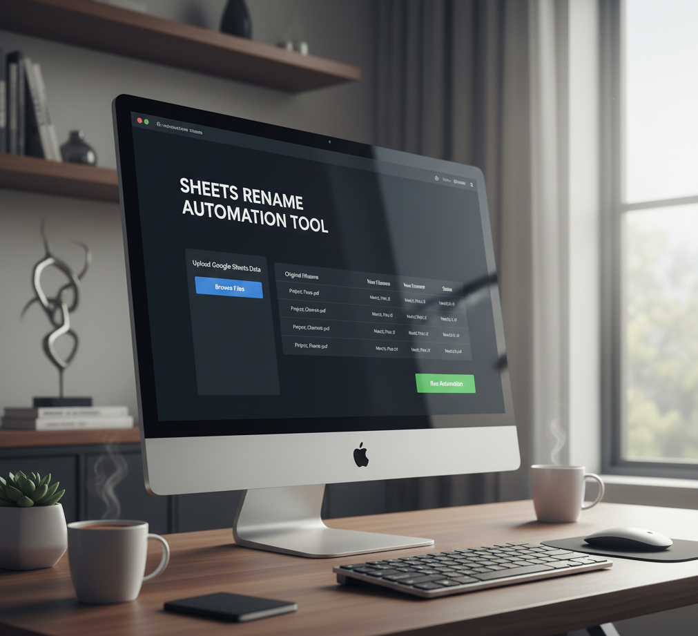 Sheets Rename Automation Tool